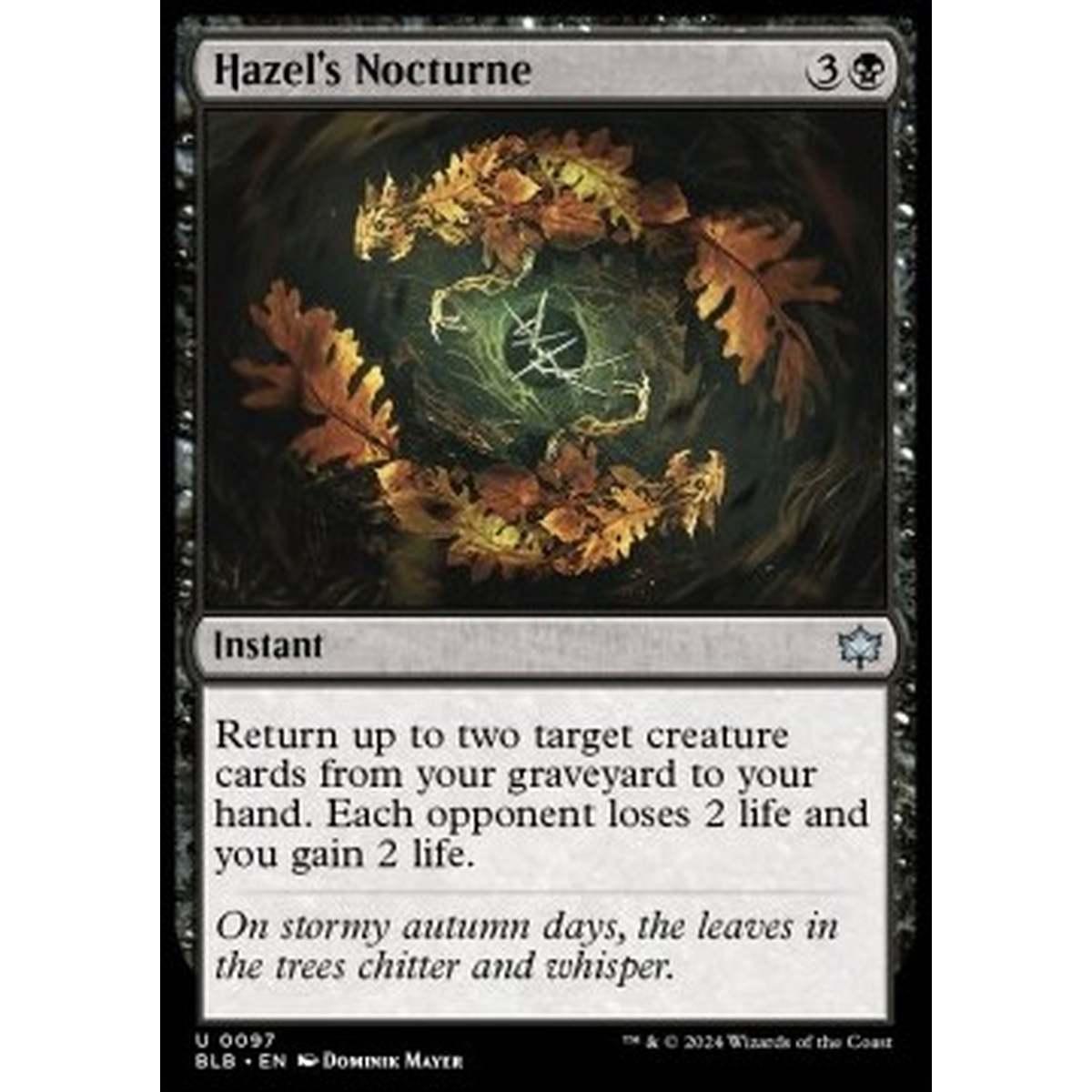 Hazel's Nocturne - Hazel's Nocturne - [BLB] [NM]
