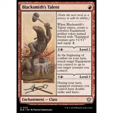 Blacksmith's Talent - Blacksmith's Talent - [BLB] [NM]