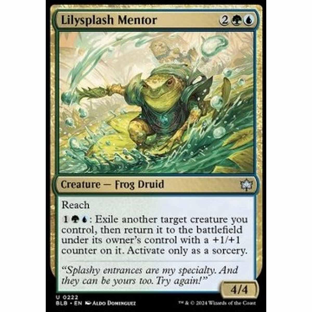 Lilysplash Mentor - Lilysplash Mentor - [BLB] [NM]
