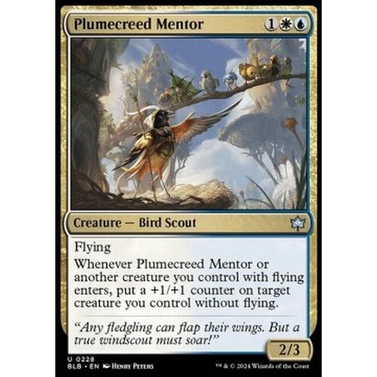 Plumecreed Mentor - Plumecreed Mentor - [BLB] [NM]