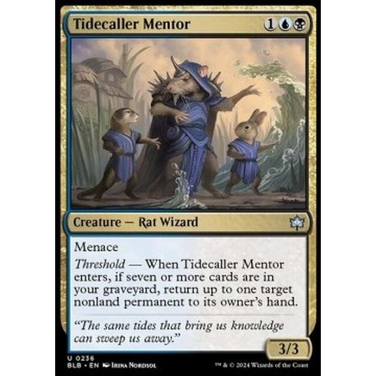 Tidecaller Mentor - Tidecaller Mentor - [BLB] [NM]