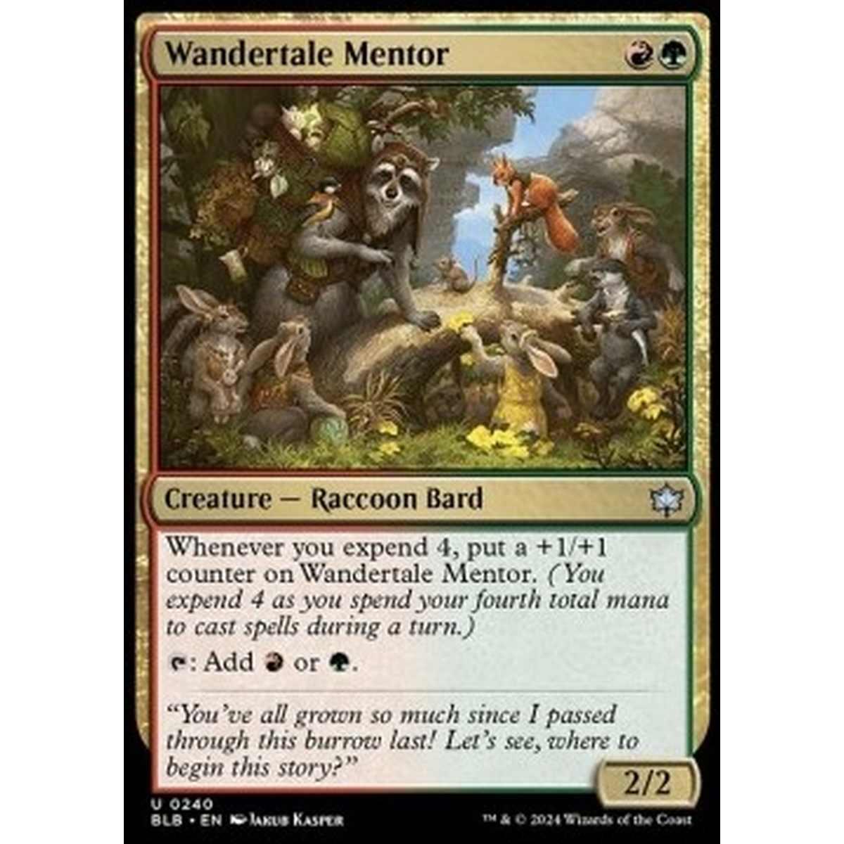 Wandertale Mentor - Wandertale Mentor - [BLB] [NM]