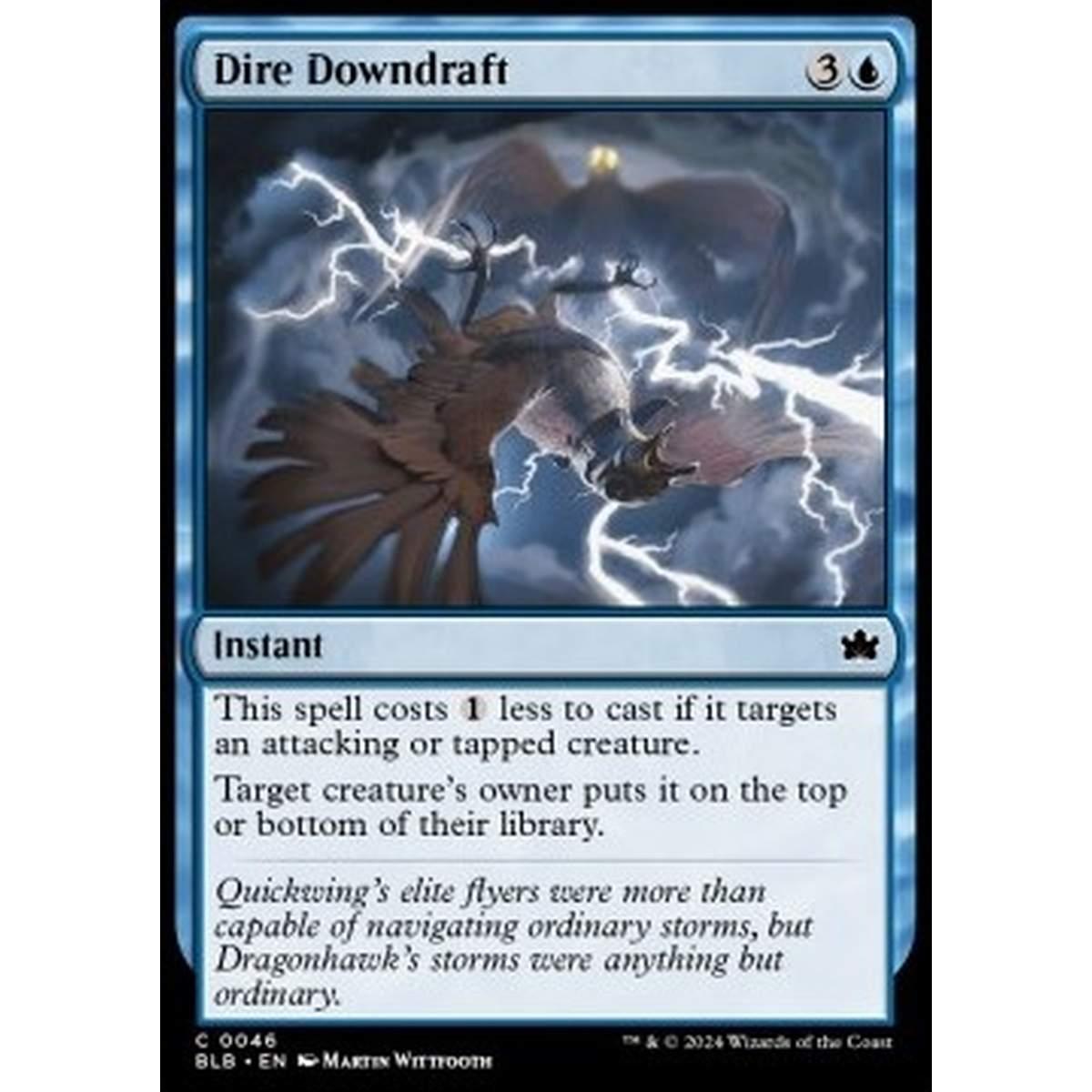 Dire Downdraft - Dire Downdraft - [BLB] [NM]
