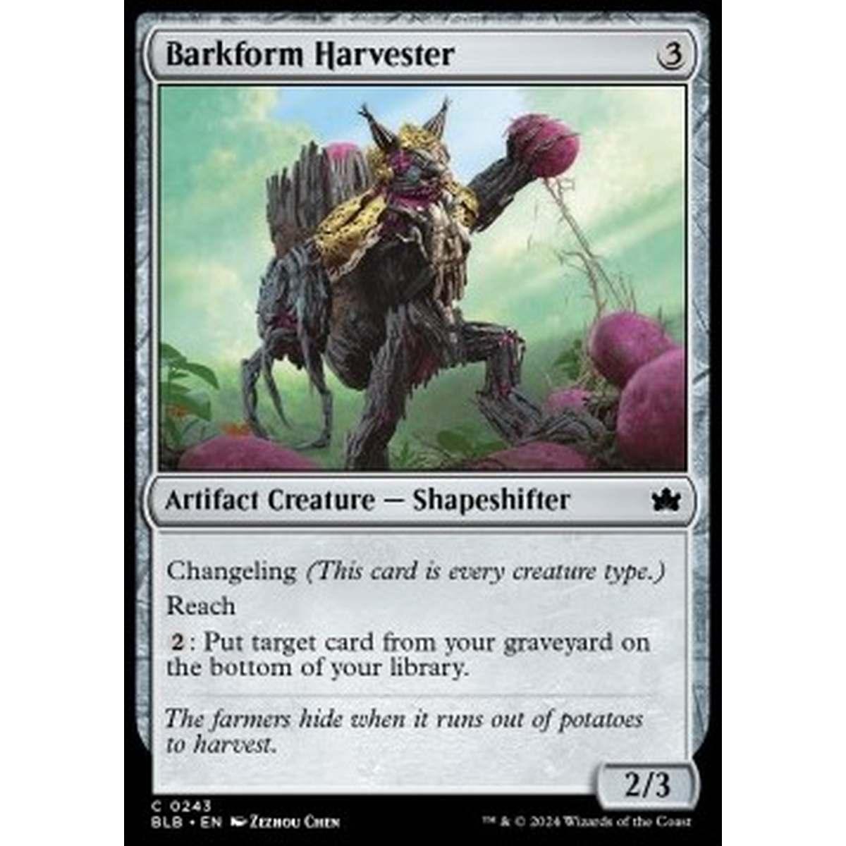 Barkform Harvester - Barkform Harvester - [BLB] [NM]