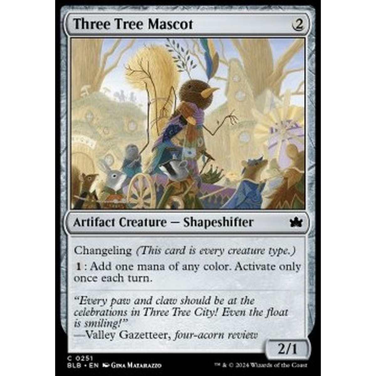 Three Tree Mascot - Three Tree Mascot - [BLB] [NM]