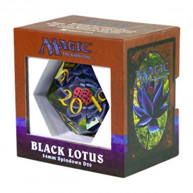 Sirius Dice - Black Lotus Spinedown D20 54mm mtg