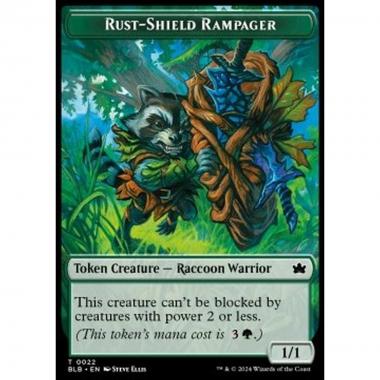 Rust-Shield Rampager Token (Green 1/1) - Rust-Shield Rampager Token (Green 1/1) - [TBLB] [NM]