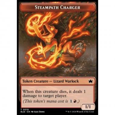 Steampath Charger Token (Red 1/1) - Steampath Charger Token (Red 1/1) - [TBLB] [NM]