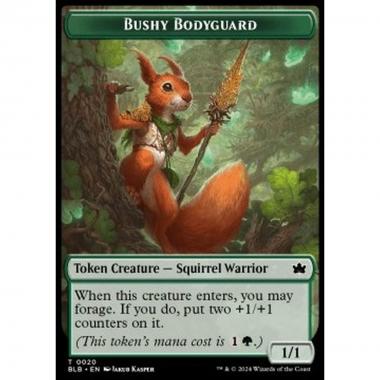 Bushy Bodyguard Token (Green 1/1) - Bushy Bodyguard Token (Green 1/1) - [TBLB] [NM]