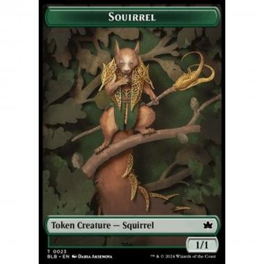 Squirrel Token (Green 1/1) - Squirrel Token (Green 1/1) - [TBLB] [NM]