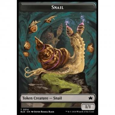 Snail Token (Black 1/1) - Snail Token (Black 1/1) - [TBLB] [NM]