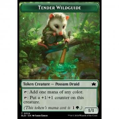 Tender Wildguide Token (Green 1/1) - Tender Wildguide Token (Green 1/1) - [TBLB] [NM]