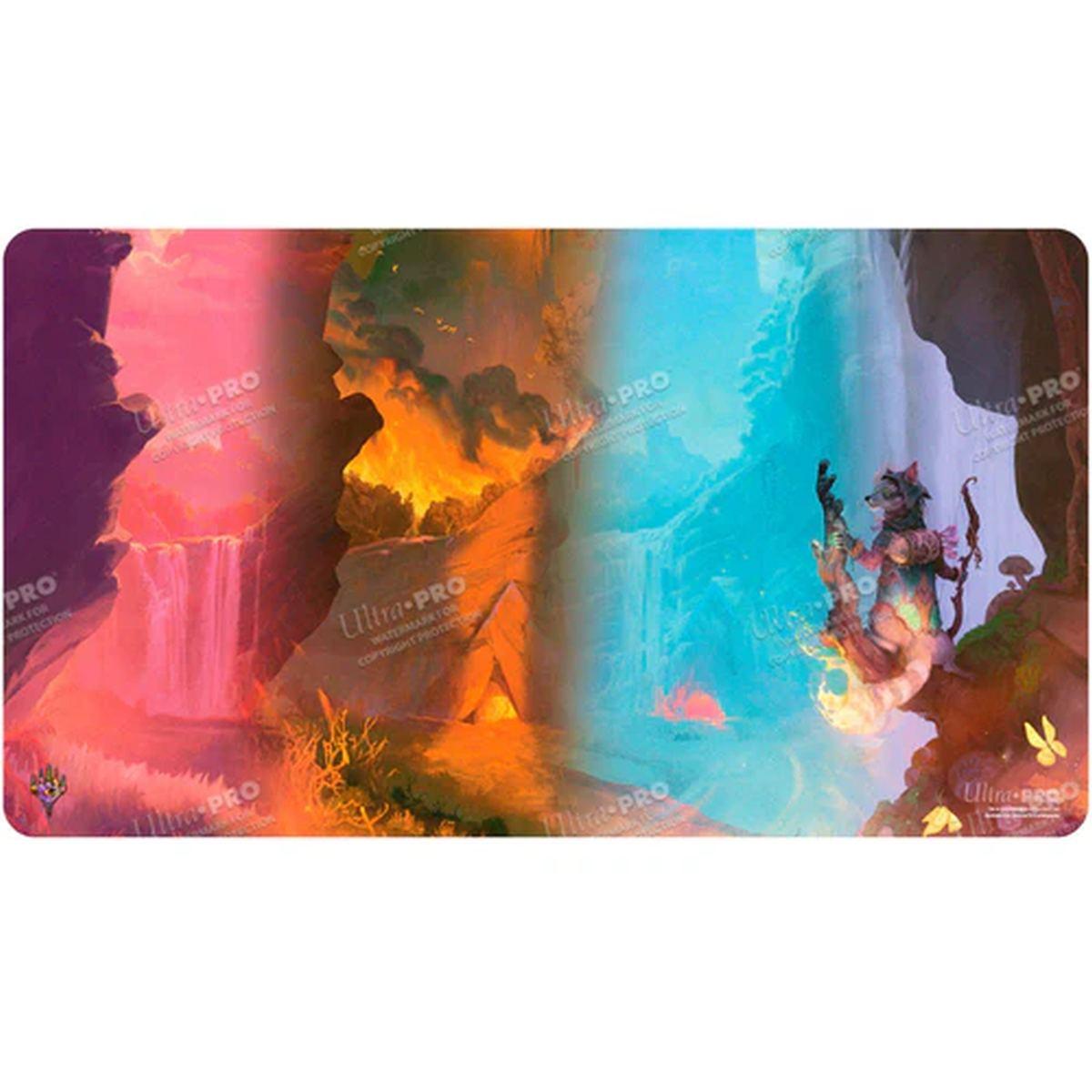 Playmat Tappetino - Bloomburrow Season Lands: Mountain