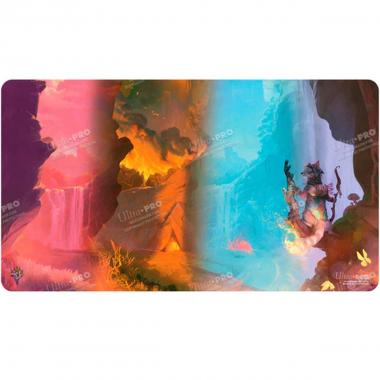 Playmat Tappetino - Bloomburrow Season Lands: Mountain