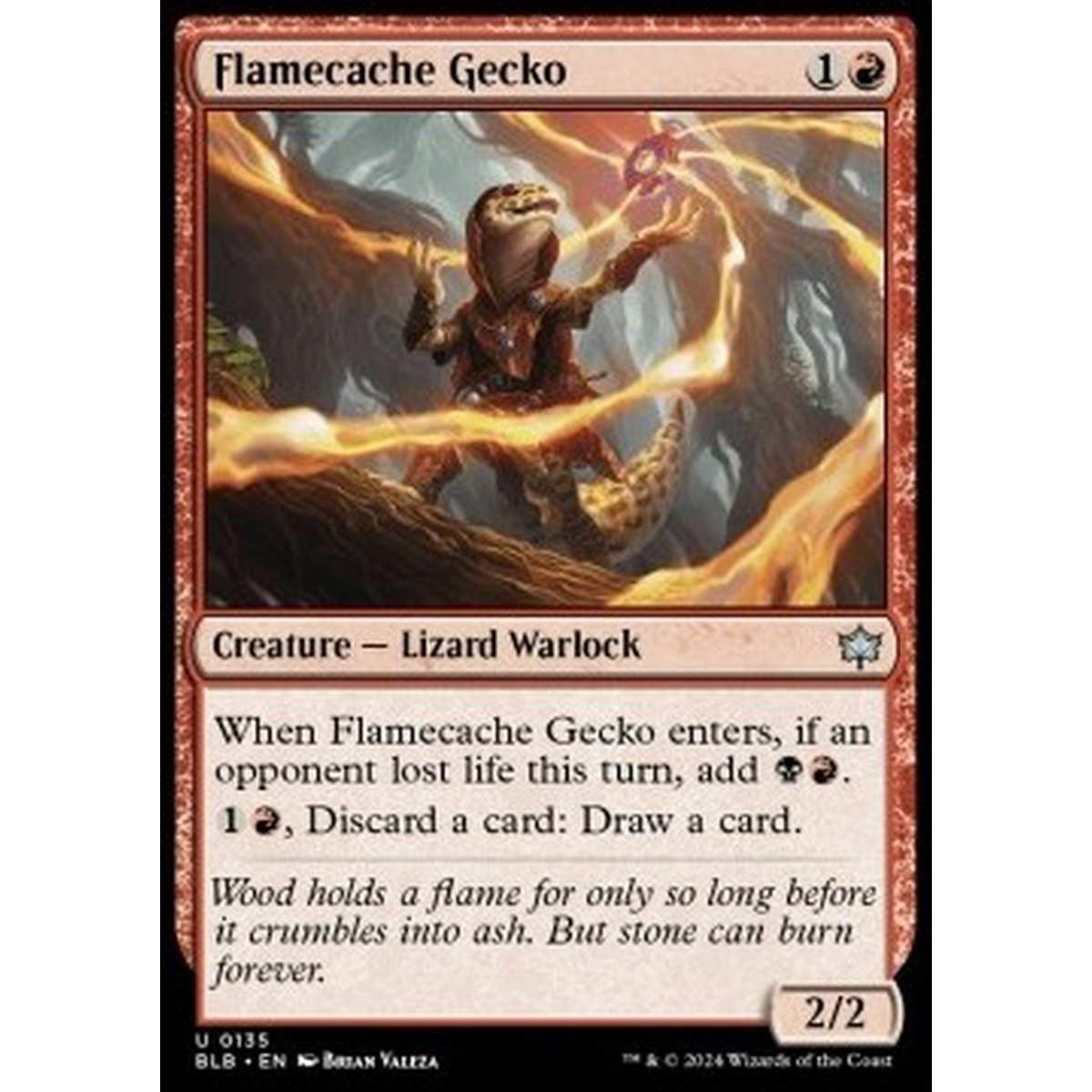 Flamecache Gecko - Flamecache Gecko - [BLB] [NM]