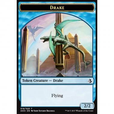 Drake Token (Blue 2/2) - Drake Token (Blue 2/2) - [AKH] [NM]