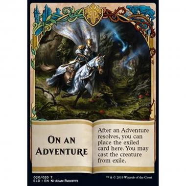 On an Adventure Token - On an Adventure Token - [XELD] [NM]