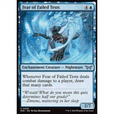 Fear of Failed Tests - Fear of Failed Tests - [DSK] [NM]