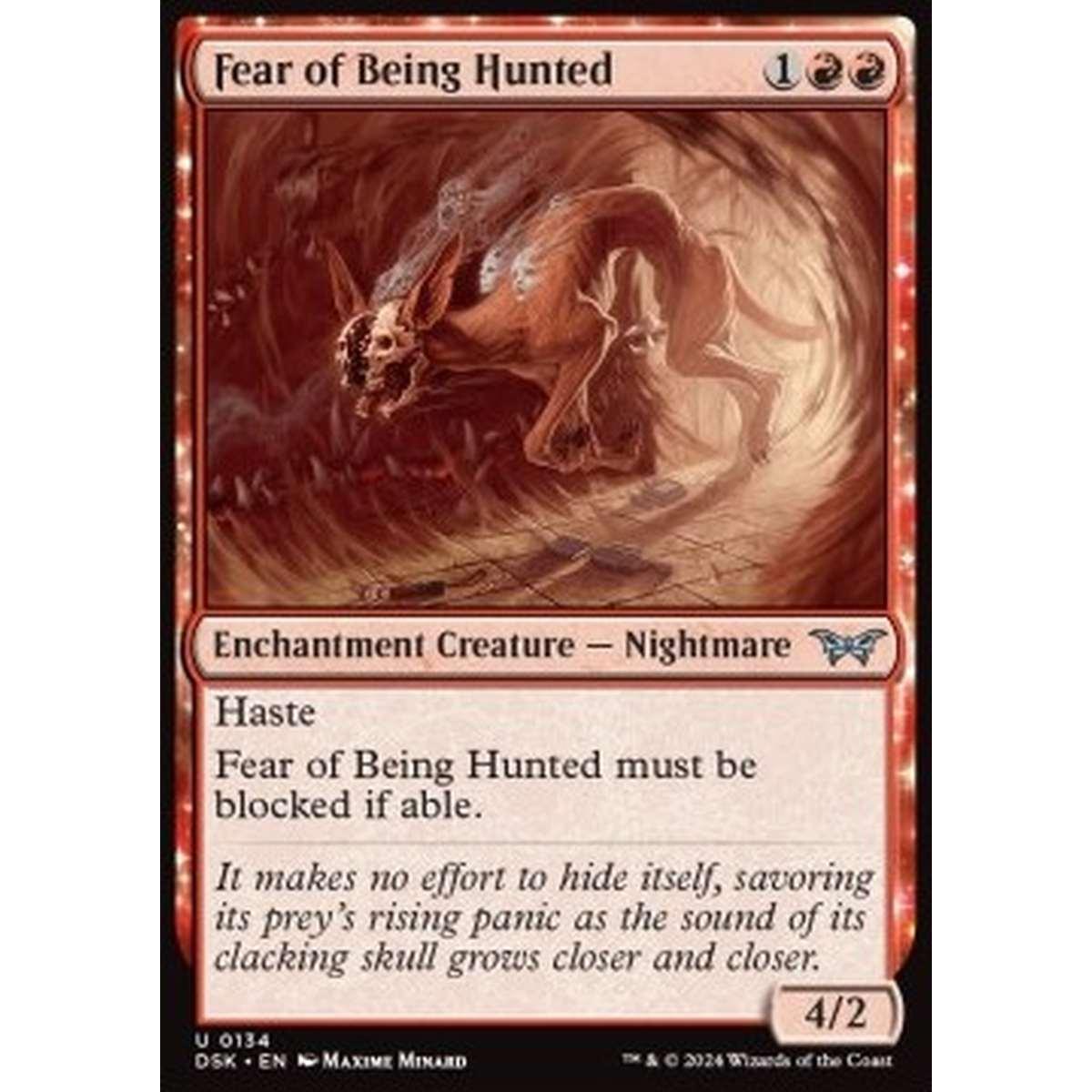 Fear of Being Hunted - Fear of Being Hunted - [DSK] [NM]