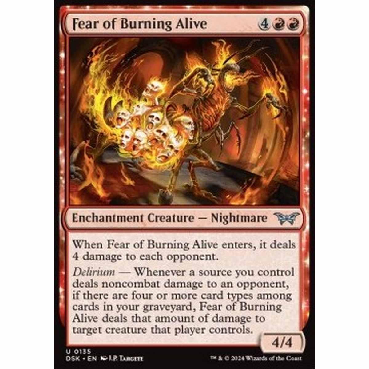 Fear of Burning Alive - Fear of Burning Alive - [DSK] [NM]
