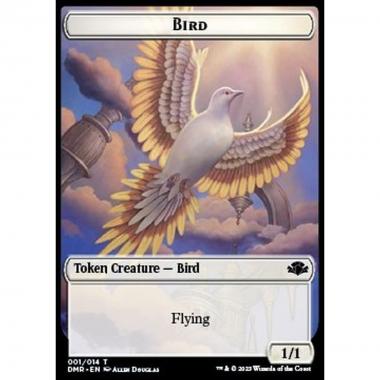 Bird Token (White 1/1) - Bird Token (White 1/1) - [XDMR] [NM]