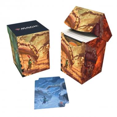 Deck Box 100+ Bloomburrow - Season Lands: Forest