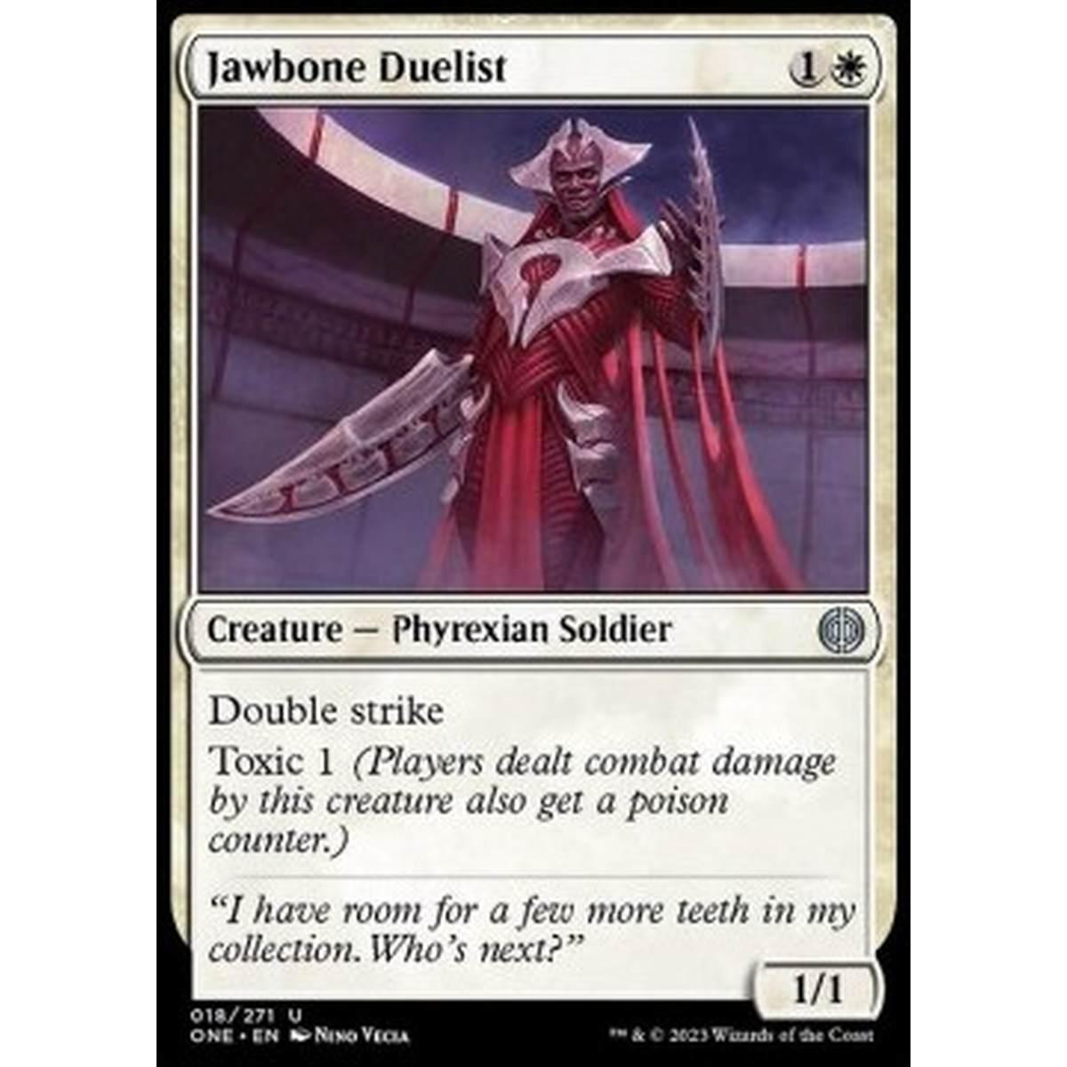 Jawbone Duelist - Jawbone Duelist - [ONE] [NM] [Foil]