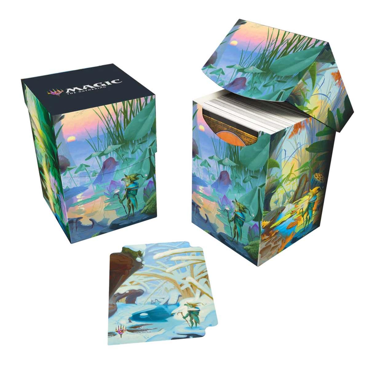 Deck Box 100+ Bloomburrow - Season Lands: Island