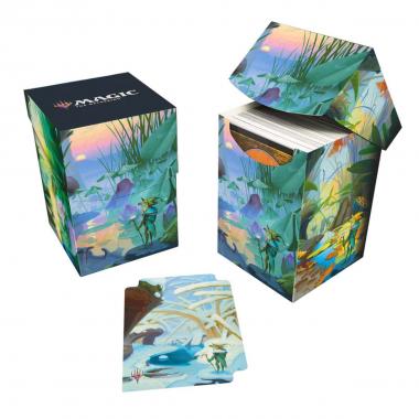 Deck Box 100+ Bloomburrow - Season Lands: Island