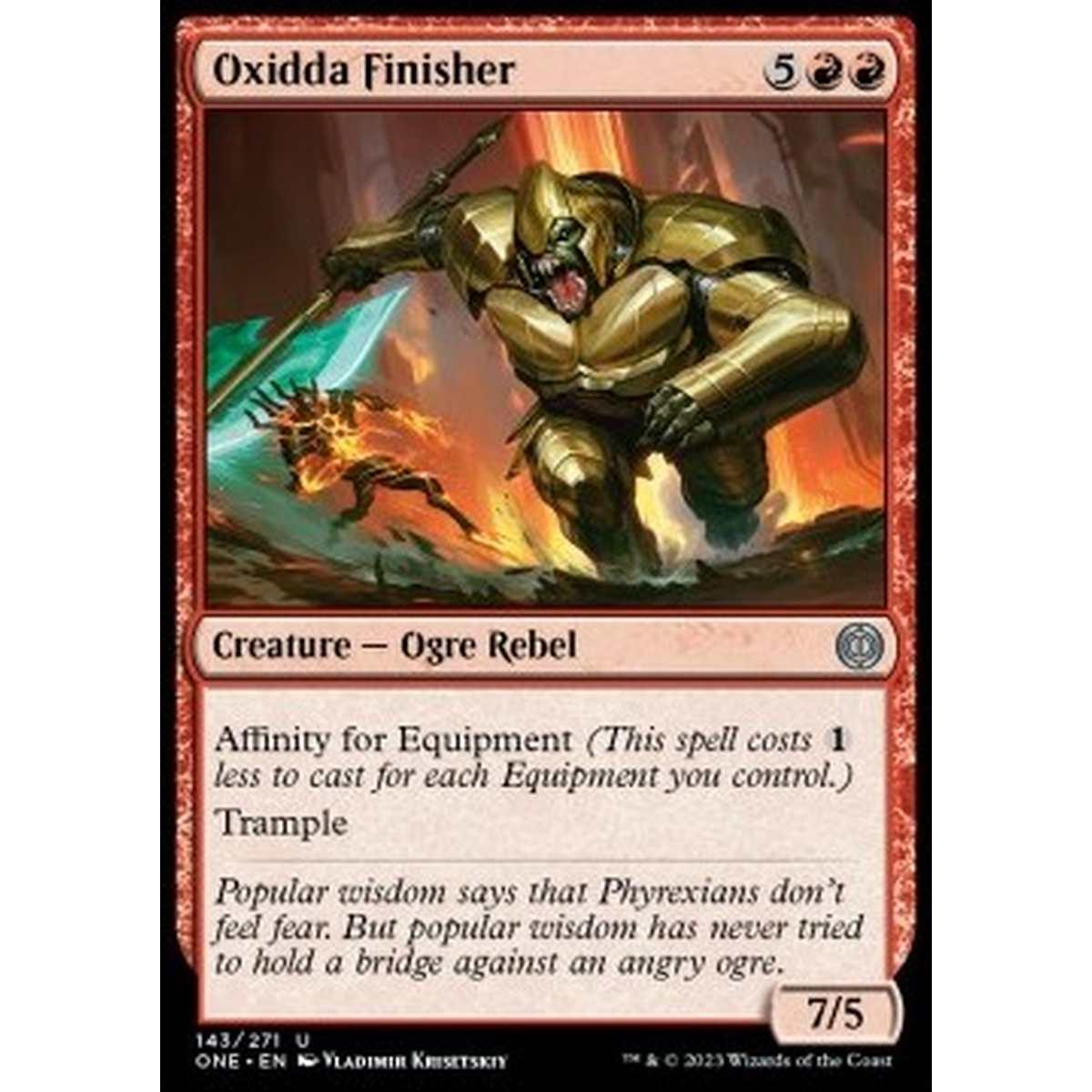 Oxidda Finisher - Oxidda Finisher - [ONE] [NM] [Foil]