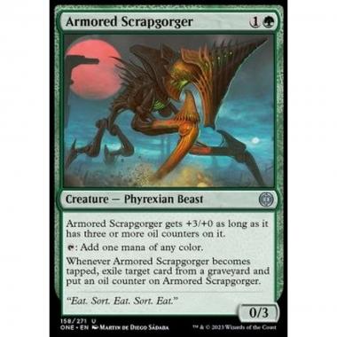 Armored Scrapgorger - Armored Scrapgorger - [ONE] [NM] [Foil]