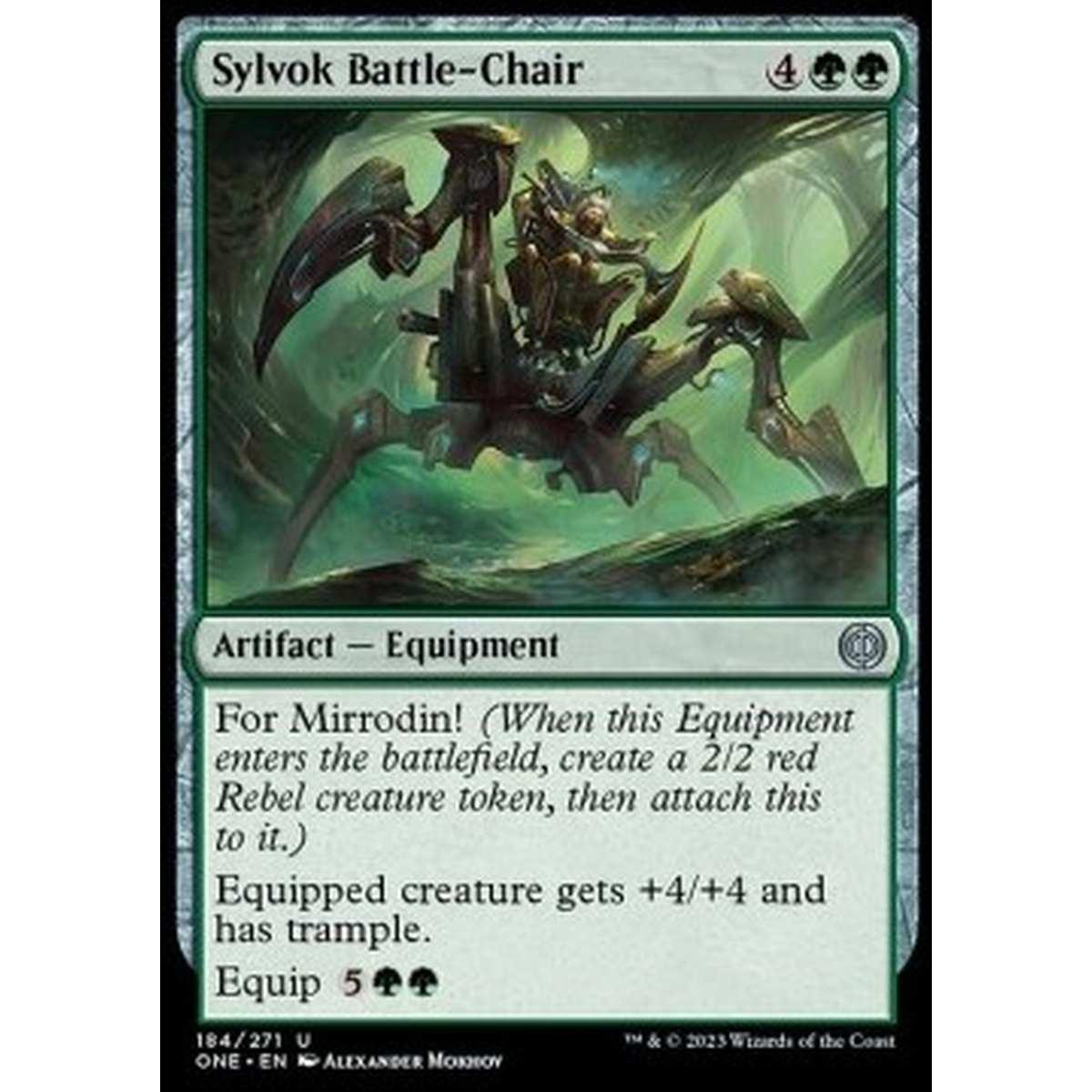Sylvok Battle-Chair - Sylvok Battle-Chair - [ONE] [NM] [Foil]