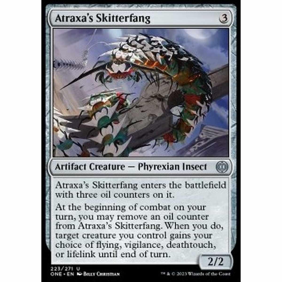 Atraxa's Skitterfang - Atraxa's Skitterfang - [ONE] [NM] [Foil]