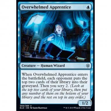 Overwhelmed Apprentice - Apprendista Sopraffatta - [ELD] [NM] [Foil]