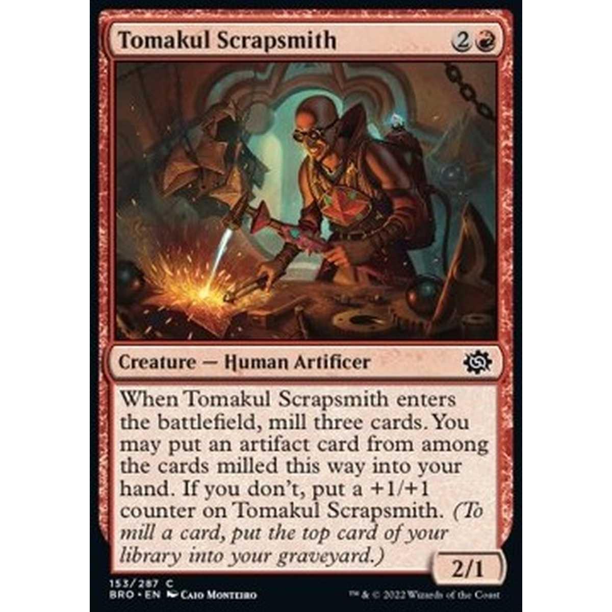 Tomakul Scrapsmith - Tomakul Scrapsmith - [BRO] [NM] [Foil]