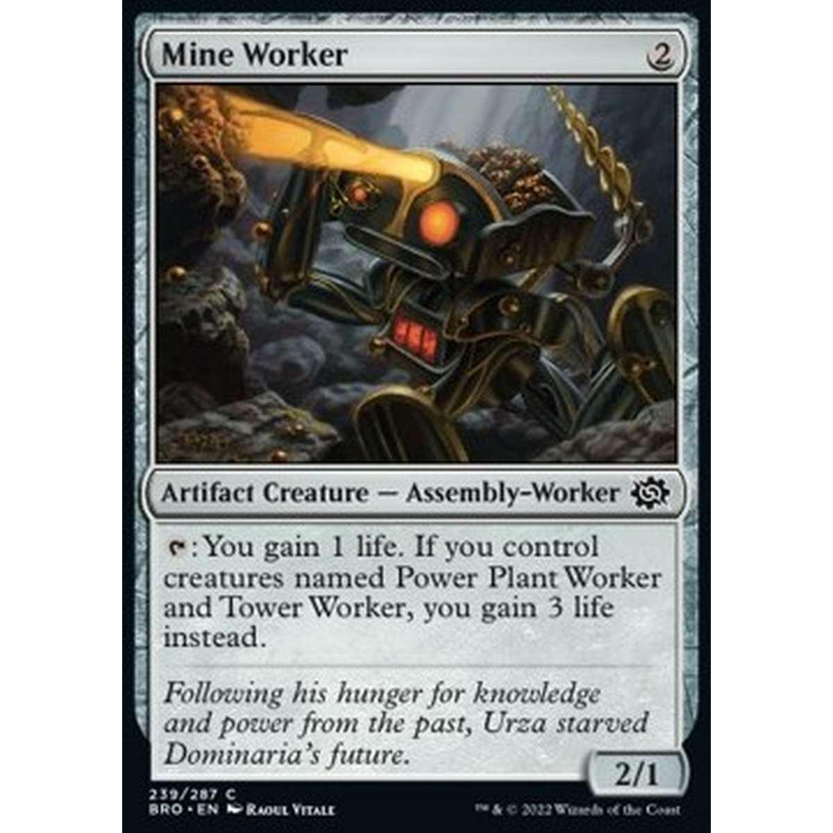 Mine Worker - Mine Worker - [BRO] [NM] [Foil]