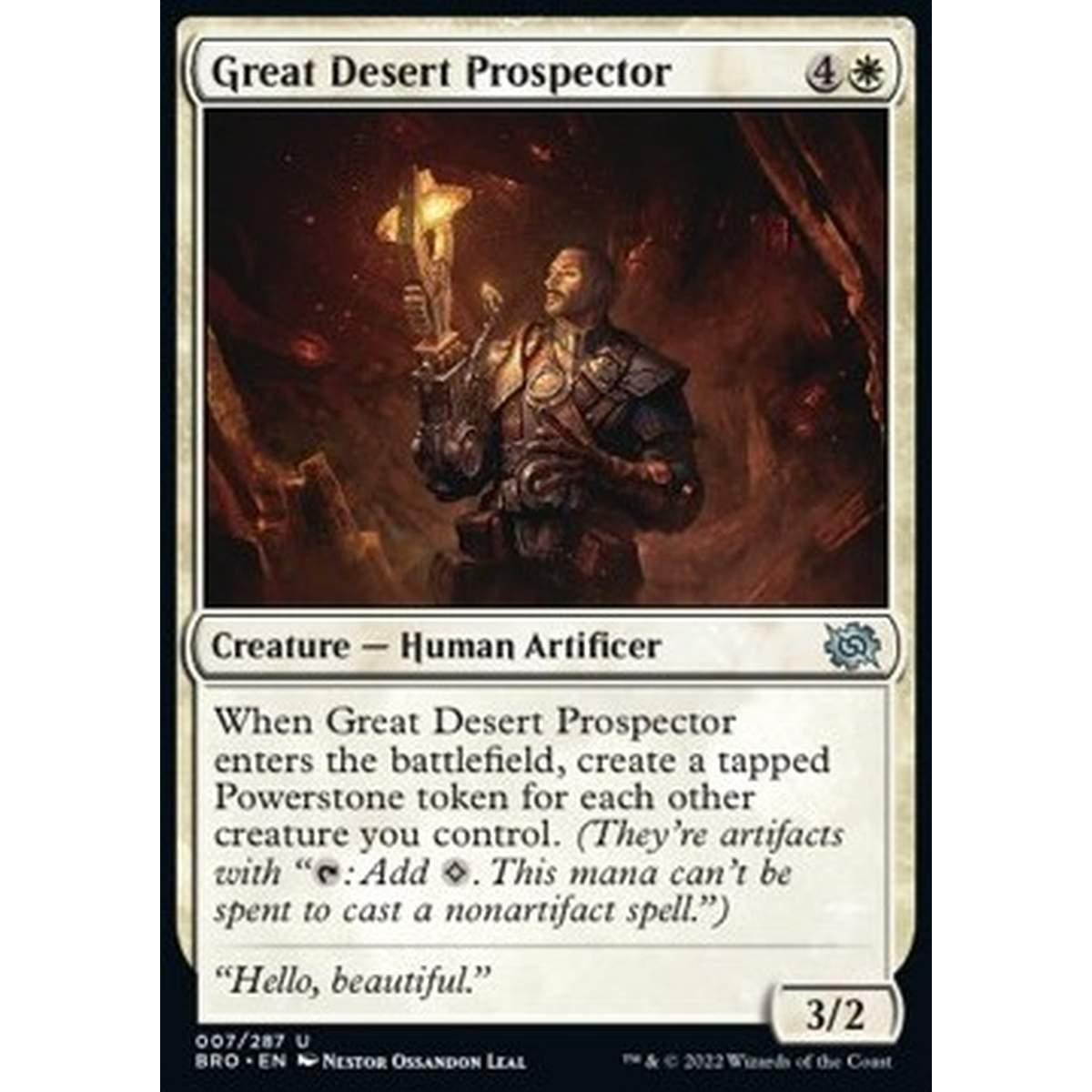Great Desert Prospector - Great Desert Prospector - [BRO] [NM] [Foil]