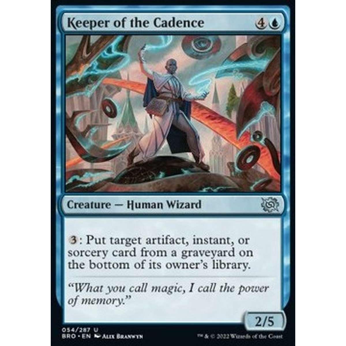 Keeper of the Cadence - Keeper of the Cadence - [BRO] [NM] [Foil]