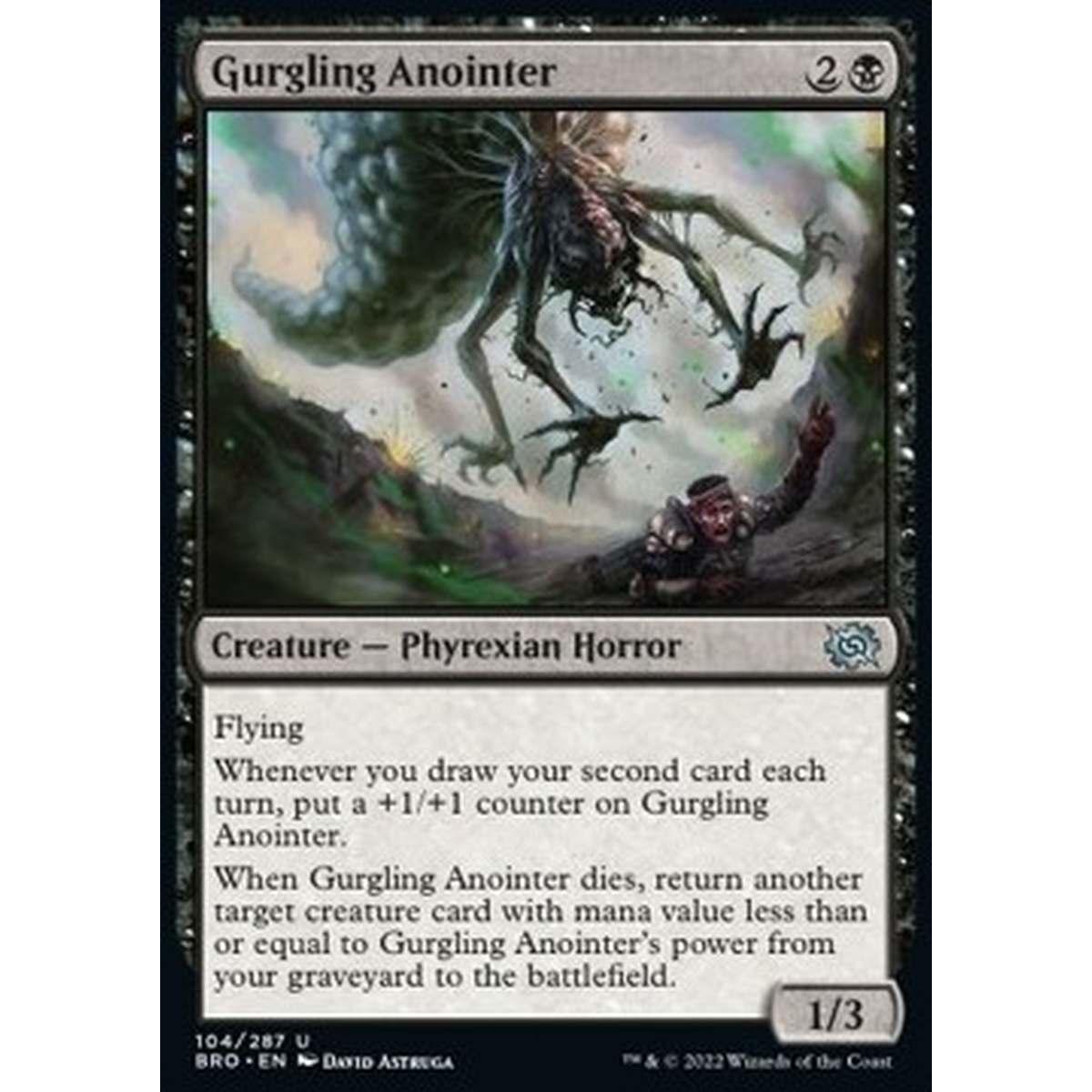 Gurgling Anointer - Gurgling Anointer - [BRO] [NM] [Foil]