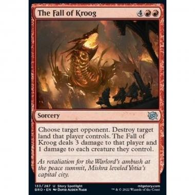 The Fall of Kroog - The Fall of Kroog - [BRO] [NM] [Foil]