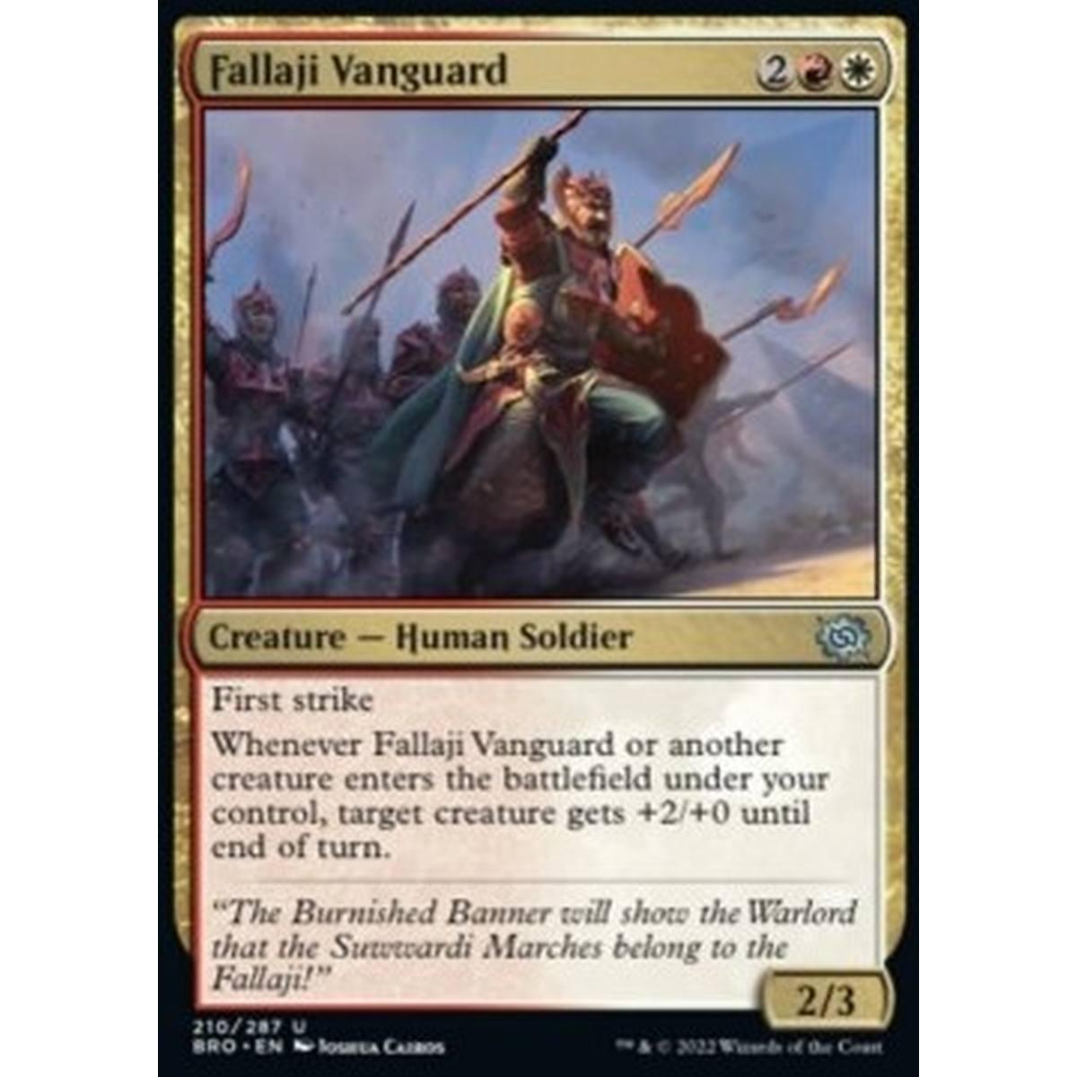 Fallaji Vanguard - Fallaji Vanguard - [BRO] [NM] [Foil]