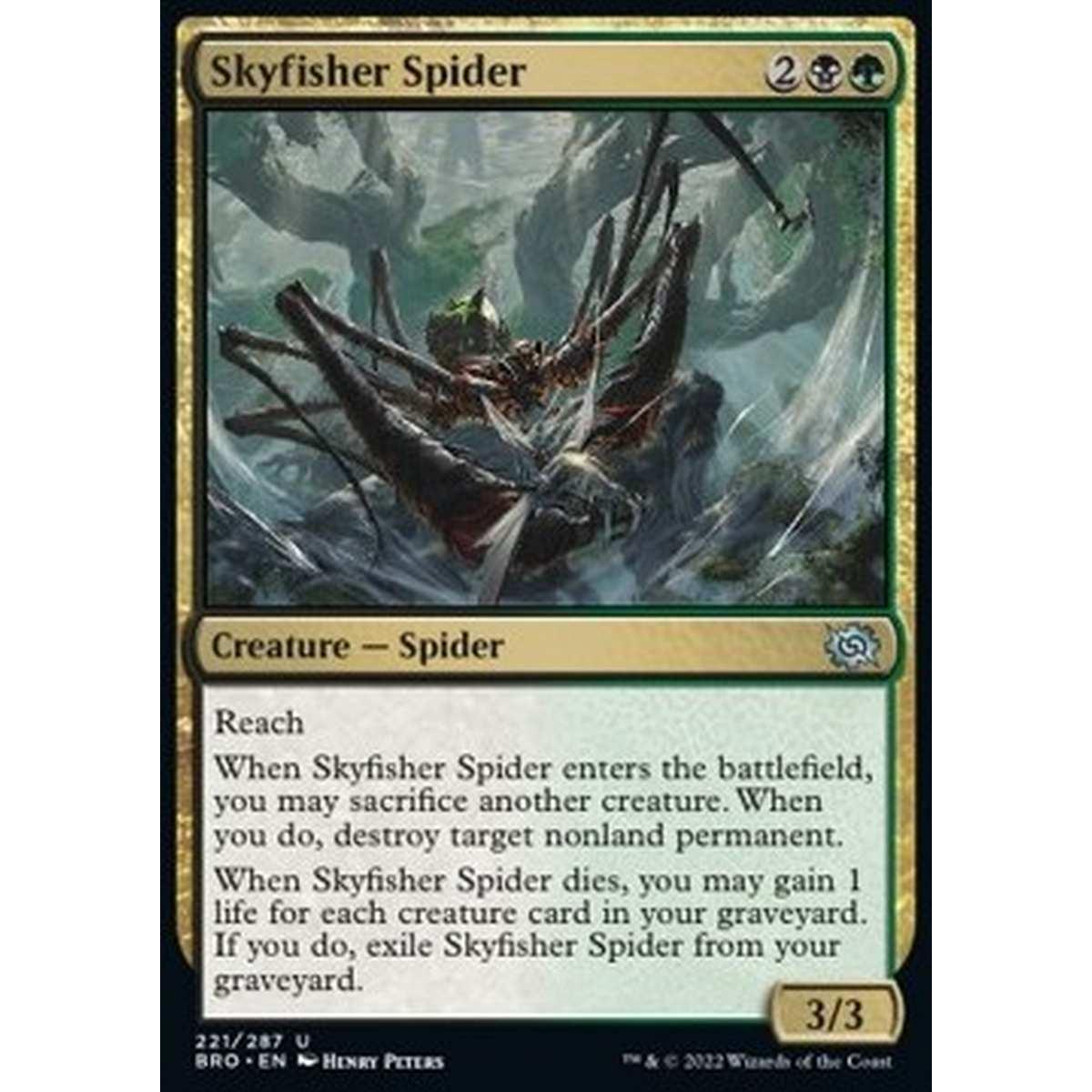 Skyfisher Spider - Skyfisher Spider - [BRO] [NM] [Foil]