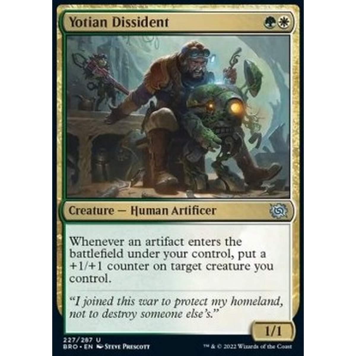 Yotian Dissident - Dissidente di Yotia - [BRO] [NM] [Foil]