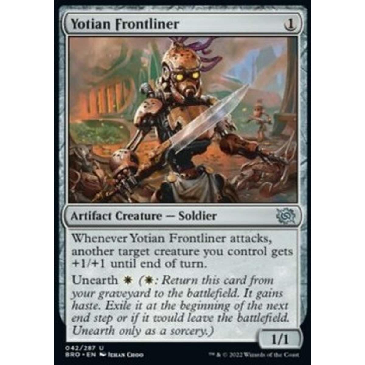 Yotian Frontliner - Prima Linea di Yotia - [BRO] [NM] [Foil]