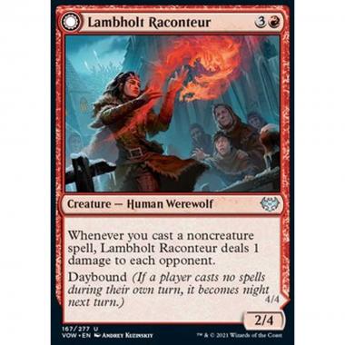 Lambholt Raconteur // Lambholt Ravager - Narratrice di Lambholt // Razziatrice di Lambholt - [VOW] [NM] [Foil]
