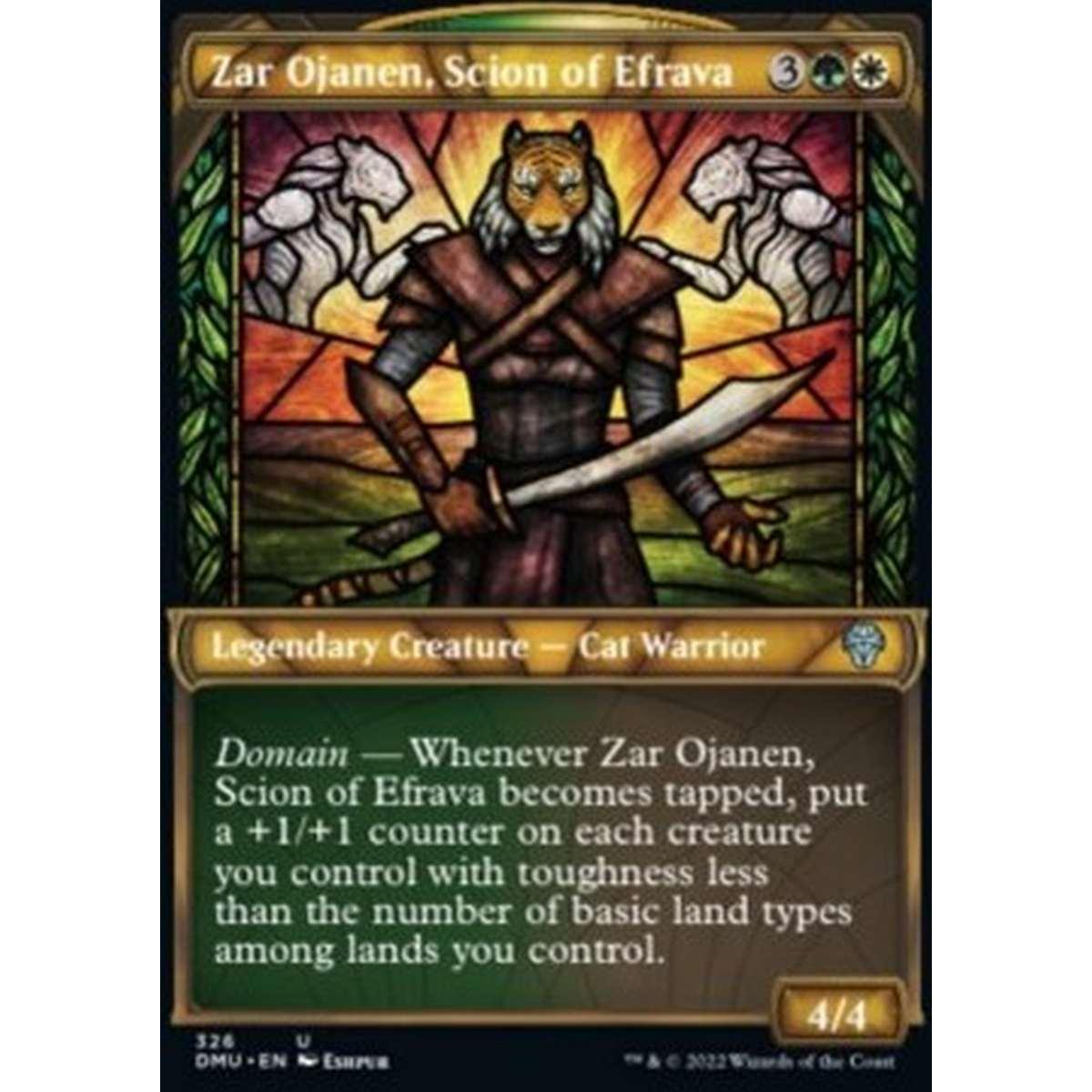 Zar Ojanen, Scion of Efrava (V.1) - Zar Ojanen, Scion of Efrava (V.1) - [XDMU] [NM] [Foil]
