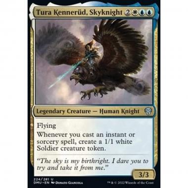Tura Kennerd, Skyknight - Tura Kennerd, Skyknight - [DMU] [NM] [Foil]