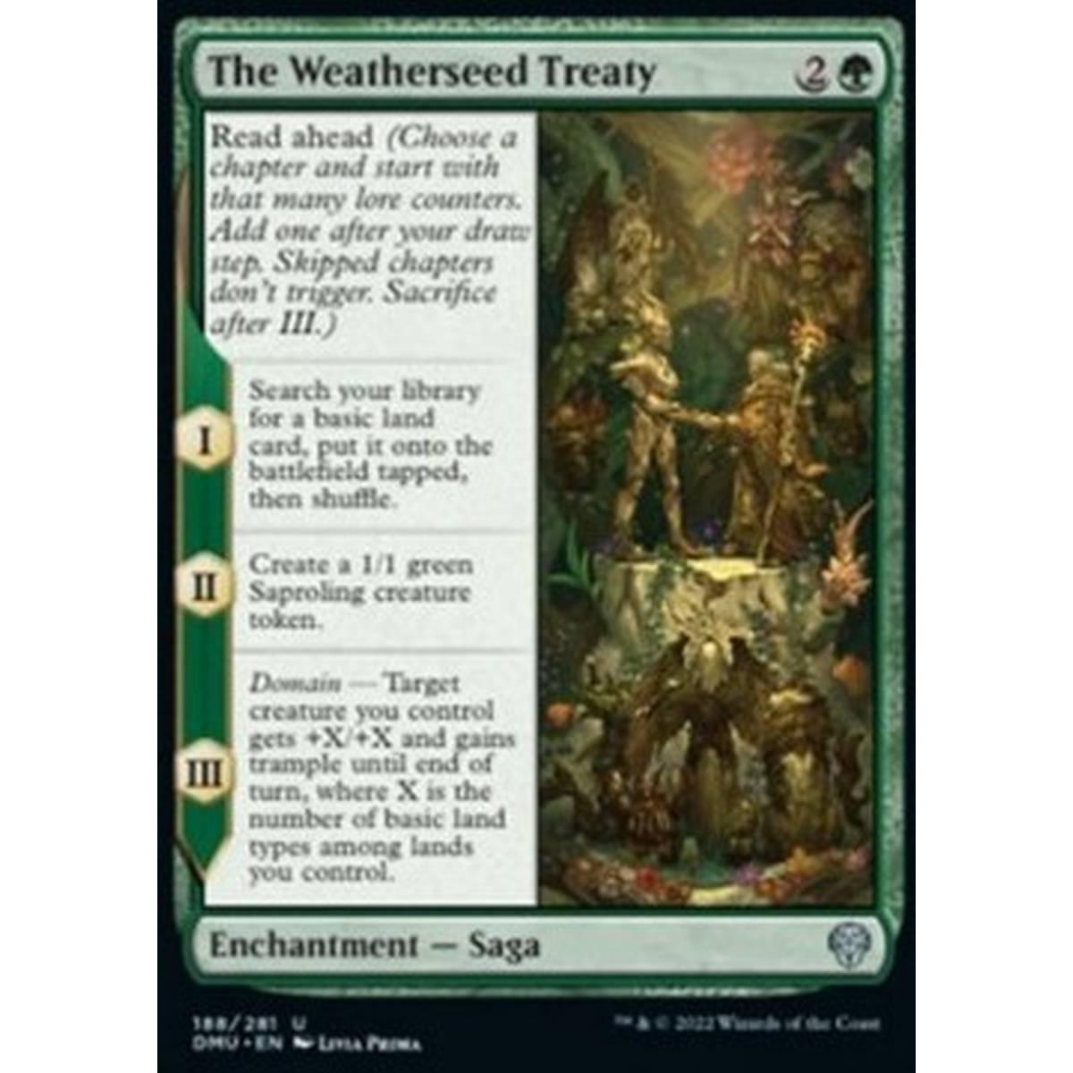 The Weatherseed Treaty - The Weatherseed Treaty - [DMU] [NM] [Foil]
