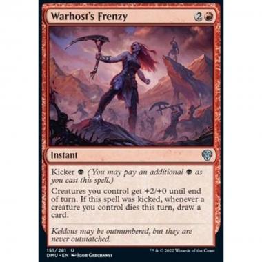 Warhost's Frenzy - Warhost's Frenzy - [DMU] [NM] [Foil]