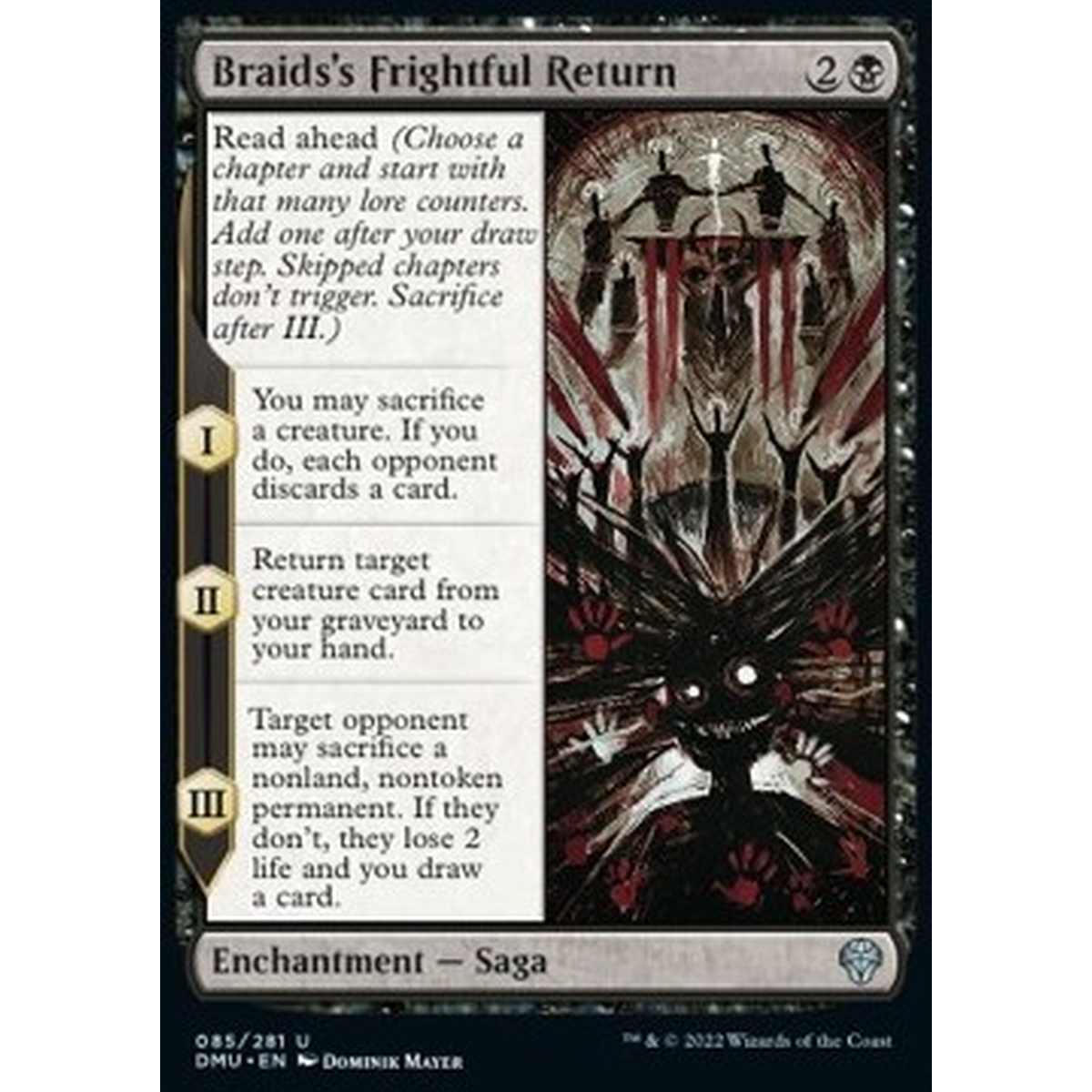 Braids's Frightful Return - Braids's Frightful Return - [DMU] [NM] [Foil]